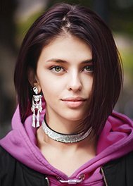 Young and natural Russian escort model